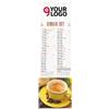 Silhouette Caffè Calendario Trimestrale 12 fogli 14x47 cm Personalizzate o neutre