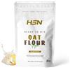 HSN Farina d'avena in polvere | Farina d'avena | Farina d'avena istantanea per frullati, fiocchi d'avena e ricette fitness | Vegan, senza lattosio, senza soia | Gusto Cioccolato Bianco e Limone, 3Kg