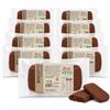 LOVE KETO Biscotti Proteici low carb al cacao 30 confezioni da 50g - Made in Italy | Biscotti monoporzione chetogenici 15 g di Proteine, 6 g di Fibre e 13g di carbodrati per 50gr