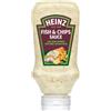 Generic Confezione Per Heinz Salsa Fish & Chips con Erbe Aromatiche 220 ml | Cetriolini e Prezzemolo, Con Aneto, Ideale per Pesce, Formato Squeeze, Salsa Cremosa