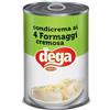 DEGA GR 390 CONDICREMA AI 5 FORMAGGI IDEALE PER CONDIMENTI PASTA, PRIMI PIATTI E SECONDI PIATTI