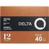 Delta Q aQtivus XL Capsule Caffè Espresso Compatibili con Macchine Delta Q, Intensità 8, Note di Frutta Secca Tostata e Tocco Fruttato, 40 Capsule