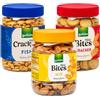 Generico Gullon TRIS Mini Bites Cracker, Mix e Fish- Assortimento di Mini Biscotti Salati Croccanti per Aperitivo, Feste, Buffet e Snack 750g