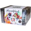 ALPA Set Regalo Breakfast Confetture Biologiche (4x40g) - Confezione Mista con Composta Bio di Bergamotto, Mandarino, Arancia Zenzero e Pere con Noci, Idea Regalo Gourmet Made in Italy