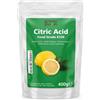 Grocer Planet - Acido Citrico Monoidrato (400g) | Qualità Alimentare E330 | Per Cucina, Pasticceria e Enologia | Per cura Lavatrice & Lavastoviglie | Detergente e Disincrostante Naturale
