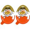 Generico Confezione per Kinder Joy, Edizione Speciale One Piece, Set 1 Confezione da 2 Uova con Sorpresa, Edizione Speciale Netflix, 40 gr