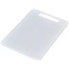Chef Aid Grande tagliere bianco in poliestere, superficie antiscivolo multiuso, facile da pulire e lavabile in lavastoviglie con manico, 40 x 30 x 0,4 cm, altri colori disponibili.