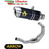Arrow Scarico Completo Yamaha MT-09 2016 Arrow Moto Terminale Thunder Fondello Inox