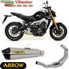 Arrow Scarico Completo Yamaha MT-09 2020 Arrow Moto Terminale X-Kone Acciaio Inox