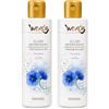 Generico Elisir Profuma Bucato Felce Marina e Fiori Blu Wexór - Profumo per Lavatrice con Microcapsule e Proteine della Seta, Fragranza a Lunga Durata - 2 Unita da 200ml