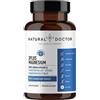 Natural Doctor 3plus Magnesium Integratore di Magnesio Alta Biodisponibilità | 3 Forme Ottimali: Malato, Bisglicinato e Citrato | Recupero Muscolare e Stanchezza | 60 Capsule Vegetali