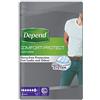 Depend Biancheria intima assorbente assorbente, taglia L/XL, da uomo, 54 pezzi