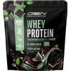 GEN GERMAN ELITE NUTRITION Proteine Whey - Polvere 1000 g - Whey Isolate | Dark Chocolate Mint - WPI & WPC - Fino a 23 g di Proteine per Porzione - Facile da Sciogliere - BCAA & EAA - Con Lattasi