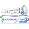 SENSODYNE Dentifricio Rapid Relief - 75 ml, Pasta, Non aromatizzato, dentifricio, 4327107031