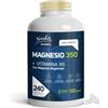 Noebis Pharma Magnesio Bisglicinato con Vitamina B6-240 Capsule Vegetali - 350 mg di Magnesio per Dose - 120 Giorni