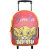 Bagtrotter Zaino rotante 31 cm Disney Il Re Leone Simba Rosso