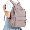 HYC00 Zaino Scuola Superiore Ragazza,Zaino da Scuola Media Ragazzo | Zaino Università Resistente All'acqua College Casual Daypacks Antifurto Zaino PC 14 Pollici Zaini Scuola Adolescente,A-Viola
