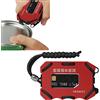 Rurunklee Portafoglio sottile da uomo, in metallo, sottile, con blocco RFID, porta carte di credito, minimalista, con 12 scomparti, per viaggi e vacanze all'aperto, C: , 1