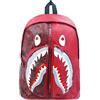 Zisemeil Graffiti Shark Zaino Casual Daypack Grande Capacità Scuola Borsa Bookbag Borsa da Viaggio Personalizzata per Ragazzi e Ragazze, #427