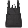 KCB Zaino antifurto piccolo doppio | Design sicuro e pratico | Tasche multiuso con cerniera | Materiale resistente | Maniglie regolabili | 100% vegano
