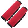 BESTonZON 2 Pezzi Coprimaniglia Valigia in Neoprene Rosso Scuro, Accessori Per Bagagli E Passeggini, Facile Identificazione E Protezione Maniglia