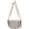 SDSFGX Marsupio leopardato da donna, leggero, a tracolla, spazioso, da viaggio, alla moda, con stampa animalier, borsa a tracolla
