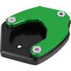 CHIFUN Piastra di estensione per cavalletto laterale compatibile con Kawasaki Versys650 Versys 650 2010-2023 (verde)