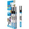 Mitama Universal Marker Bianco, 2 Pezzi, Punta Media 2,8 mm, Marker a Base Acqua per Tutte le Superfici, Pennarelli per Decorare, Scrivere e Personalizzare