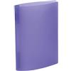 HERMA Raccoglitore a spirale DIN A4 a fogli sciolti, trasparente, in plastica resistente e pulibile con etichetta con scritta, 1 raccoglitore in PP trasparente, Viola