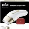 Braun Silk·Expert pro 5 Epilatore Luce Pulsata, 2 Testine, PL5220 Oro