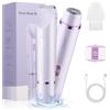 Suvexor Rasoio elettrico da donna, 2 in 1, rasoio intimo a doppia testa, per donne | Trimmer bikini con testina di rifinitore impermeabile, ricarica USB-C, rasoio intimo 2 in 1 a doppia testa, per viso, gambe