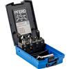 PFERD Set di 5 frese coniche HSS | 90°, Ø 6,3 - 25,0 mm, DIN 335 C, HICOAT | 25202159 - per svasare viti a 90°