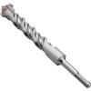 GRIXLEN SDS Plus - Punta rotante per calcestruzzo 1 x 10,2 in / 25 x 260 mm | Punta per muratura, mattoni e cemento (lunghezza 260 mm / 10,2 pollici, 1 / 25 mm)