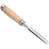 sourcing map Scalpello per legno 12 mm / 1/2 scalpelli piatto per intaglio | Lama in acciaio al carbonio, strumenti manuali per la lavorazione del legno con manico in legno per falegnameria