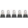 Fein Starlock Plus - Lama per sega a vita lunga, taglio di precisione per legno, cartongesso e plastica, bimetallo con set di denti, larghezza 2-1,3 cm, lunghezza 5 cm, 5 pezzi - 63502161280
