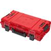 Qbrick System Cassetta degli attrezzi Prime Toolbox 150 Vario Red Ultra HD 2 contenitori con divisori regolabili, robusta IP66 modulare