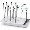 Betuneen Aiuto Saldatura Terza Mano con 12 Morsetti A Coccodrillo Stabili, Flessibil | Base Magnetica Antiscivolo per Una Posizione Sicura, Ideale per Modellismo, Elettronica E Lavori Hobbistici