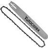Yutacorex Barra guida e catena per motosega da 50,8 cm, accessori di ricambio per Husqvarna 372XP, 385XP, 390XP, 394XP, 395XP, per Makita, compatibile con Echo e altri, calibro: .050; passo: 3/8