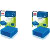 Juwel Aquarium Juwel, spugna fine per filtro, compatta, per sistemi Bioflow 8.0, confezione da 2 pezzi