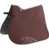 Merauno Sottosella inglese per cavalli, GP universale, morbido, resistente, di alta qualità, in cotone, traspirante, facile da pulire, versatile, marrone VSS