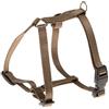 Ferplast Pettorina Cane Taglia Piccola CHAMPION S, Pettorina Gatto Regolabile in 3 Punti, Facile da Indossare, Torace 30-46 cm. Marrone