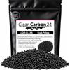 Clean Carbon 24 POWERED BY CLEAN PROCESS CC24 LIQUI-CLEAN pellet di carbone attivo Ø1,5mm, 10L | 5Kg | Micro-pellet per grandi filtri acqua, laghetto & koi, riempimenti multipli & servizio filtri
