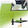 driamor Barriera quadrata per piante galleggianti per acquario, con regolazione automatica del livello dell'acqua, mantiene le piante galleggianti lontane dal filtro (modello 1)