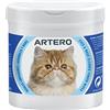 Artero Dips 4Cats ditali occhi e naso del gatto detergenti 50 pezzi | Tolgono sporco, cispe e muco, aiutano con le macchie sul pelo, confezione con dispenser, uso delicato
