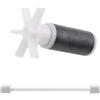 CENGPXGH Girante di ricambio del rotore, albero in ceramica da 2 m | Girante filtro miniatura per pompe con 2 m/2,5 m H/L