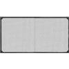 Bemonew Coperchio magnetico per acquario, facile da installare, resistente schermo anti-salto, nero, 80 x 40 cm