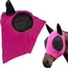 wuqyehr Maschera antimosche per cavallo, senza , traspirante, con protezione UV, protezione dagli insetti senza cuciture, per pascolo e cavezza per nodi, rosa