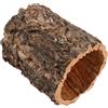 LALADEFIEE Rifugio per Tartarughe e Gechi in Legno a Forma di Tronco D'albero Cavo Superficie Realistica, Design Naturale per Terrari e Riduzione Stress