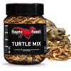 Rapto Feast Mangime per Tartarughe Acquatiche e Palustri 55g - Mangime Complementare a base di ingredienti essiccati | con Gammarus, Gamberetti, Pesciolini, Vermi della Farina e Bachi da Seta