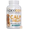 maxxipaws maxxicalm Supporto Calmante Cani - Non Sonnolento 60 Compresse | Favorisce rilassamento, equilibrio emotivo e calma durante separazione, temporali, fuochi d'artificio e viaggi